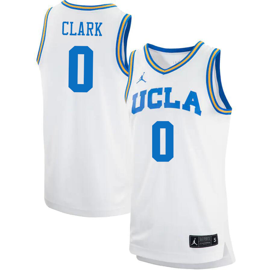 Jordan Brand Men #0 Jaylen Clark UCLA Bruins College Jerseys Sale-White